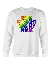 Being Straight Was My Phase Crewneck Sweatshirt tile