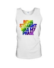 Being Straight Was My Phase Unisex Tank tile