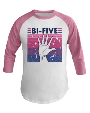 LGBTQ Pride Bi Five Baseball Tee tile