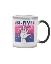 LGBTQ Pride Bi Five Color Changing Mug tile