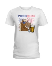 Horse US Freedom Ladies T-Shirt tile
