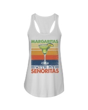 Margaritas with my Senorita Ladies Flowy Tank tile