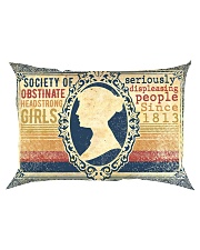 Society of Obstinate Headstrong Girls Rectangular Pillowcase tile