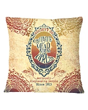 Society of Obstinate Headstrong Girls Square Pillowcase tile