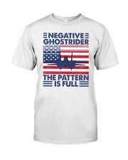 Negative ghost rider the pattern is full Classic T-Shirt front