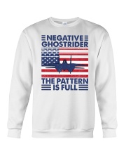 Negative ghost rider the pattern is full Crewneck Sweatshirt tile