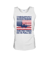 Negative ghost rider the pattern is full Unisex Tank tile