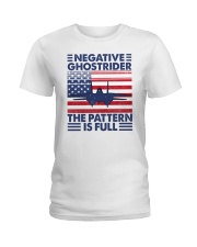 Negative ghost rider the pattern is full Ladies T-Shirt tile