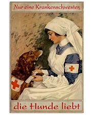 Just A Nurse Who Loves Dogs 24x36 Poster front