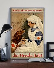 Just A Nurse Who Loves Dogs 24x36 Poster lifestyle-poster-2