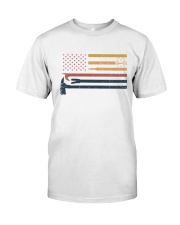 EMS Us Flag Summer Vintage Classic T-Shirt front