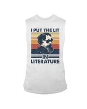 I Put The Lit In Literature Charles Dickens Sleeveless Tee tile