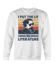 I Put The Lit In Literature Charles Dickens Crewneck Sweatshirt tile