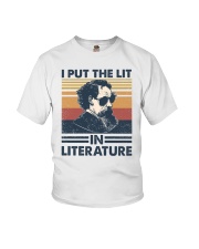 I Put The Lit In Literature Charles Dickens Youth T-Shirt tile