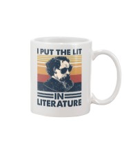 I Put The Lit In Literature Charles Dickens Mug tile