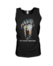 Bigfoot I Hate People Unisex Tank tile