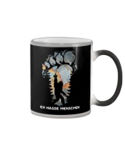 Bigfoot I Hate People Color Changing Mug tile