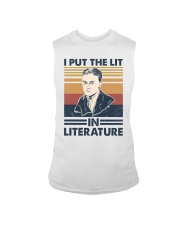 I Put The Lit In Literature F Scott Fitzgerald Sleeveless Tee tile