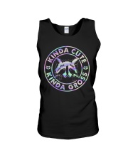 Raccoon Kinda Cute Kinda Gross Unisex Tank tile