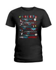 I will read anywhere Ladies T-Shirt tile