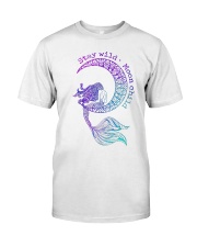 Mermaid Stay Wild Moon Child Premium Fit Mens Tee tile