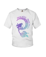 Mermaid Stay Wild Moon Child Youth T-Shirt tile