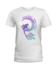 Mermaid Stay Wild Moon Child Ladies T-Shirt tile
