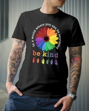 LGBTQ Pride Be Kind Classic T-Shirt lifestyle-mens-crewneck-front-6