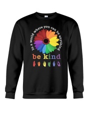 LGBTQ Pride Be Kind Crewneck Sweatshirt tile