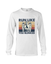 Run like you blinked Long Sleeve Tee tile