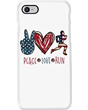 Peace Love Running Phone Case tile
