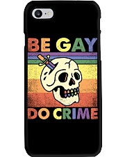 LGBTQ Pride Be Gay Do Crime Phone Case tile