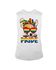 Pride LGBT Gay Be Lesbian Chihuahua Funny Sleeveless Tee tile