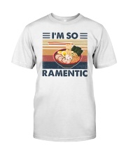 Retro I'm So Ramentic Classic T-Shirt front