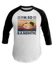 Retro I'm So Ramentic Baseball Tee tile