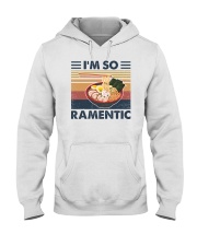 Retro I'm So Ramentic Hooded Sweatshirt tile