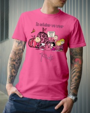 In October We Wear Pink Classic T-Shirt lifestyle-mens-crewneck-front-6