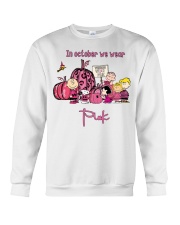 In October We Wear Pink Crewneck Sweatshirt tile