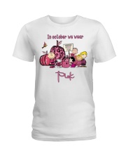 In October We Wear Pink Ladies T-Shirt tile