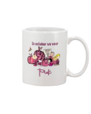 In October We Wear Pink Mug tile