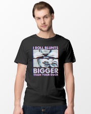 I roll Blunts Bigger than your Dck Classic T-Shirt lifestyle-mens-crewneck-front-15