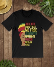 Juneteenth Represents Freedom For Black People Classic T-Shirt lifestyle-mens-crewneck-front-18