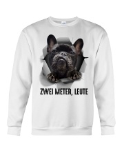 French Bulldog Six Feet People Crewneck Sweatshirt tile
