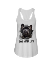 French Bulldog Six Feet People Ladies Flowy Tank tile