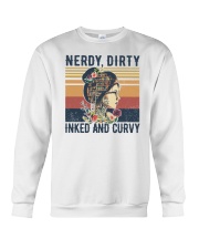 Nerdy Dirty Inked and Curvy Crewneck Sweatshirt tile