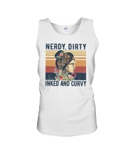Nerdy Dirty Inked and Curvy Unisex Tank tile