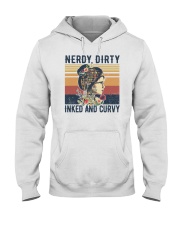 Nerdy Dirty Inked and Curvy Hooded Sweatshirt tile