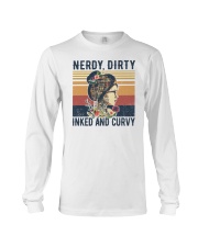 Nerdy Dirty Inked and Curvy Long Sleeve Tee tile