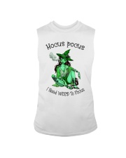 Hocus pocus I need weed to focus Sleeveless Tee tile