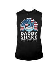 Vintage Usflag shark doo Sleeveless Tee tile